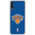 NBA New York Knicks Distressed Galaxy A50 Clear Case